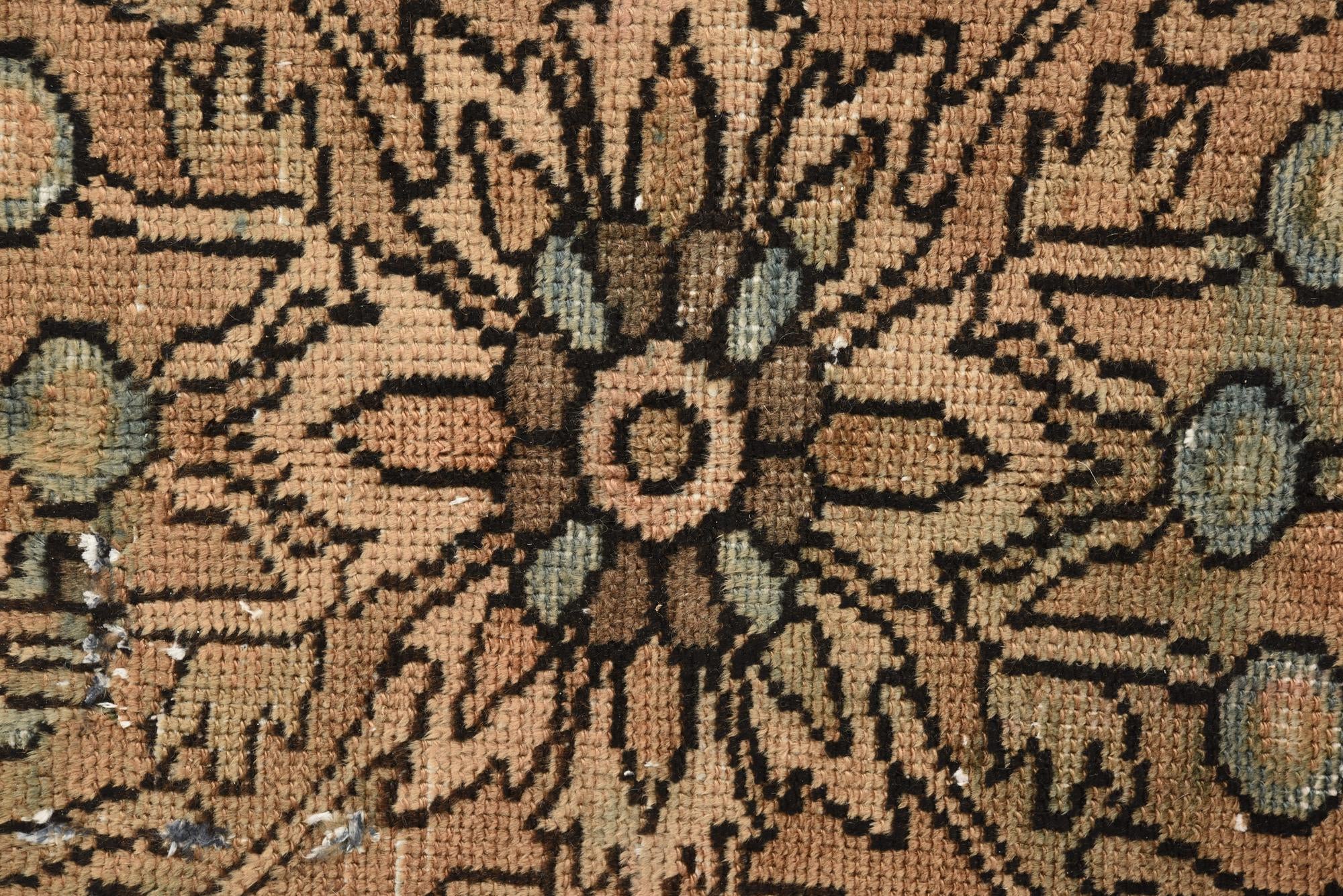 5' 8 x 8' 9 Hand Knotted Ultra Vintage Persian Wool Rug