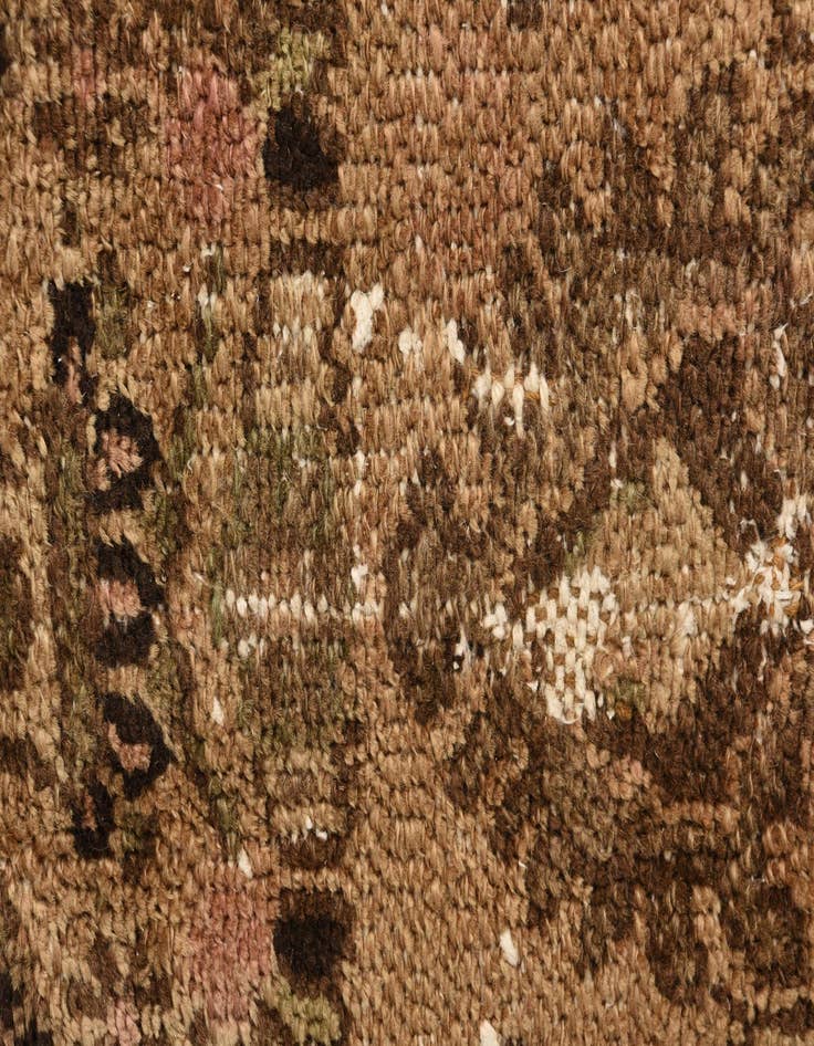 Detail image of 6' 3 x 8' 10  Hand Knotted Ultra Vintage Persian Wool Rug