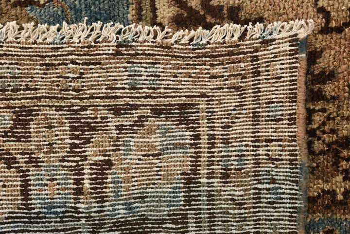 6' 8 x 9' 10 Hand Knotted Ultra Vintage Persian Wool Rug