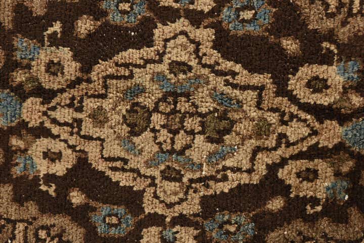 6' 8 x 9' 10 Hand Knotted Ultra Vintage Persian Wool Rug