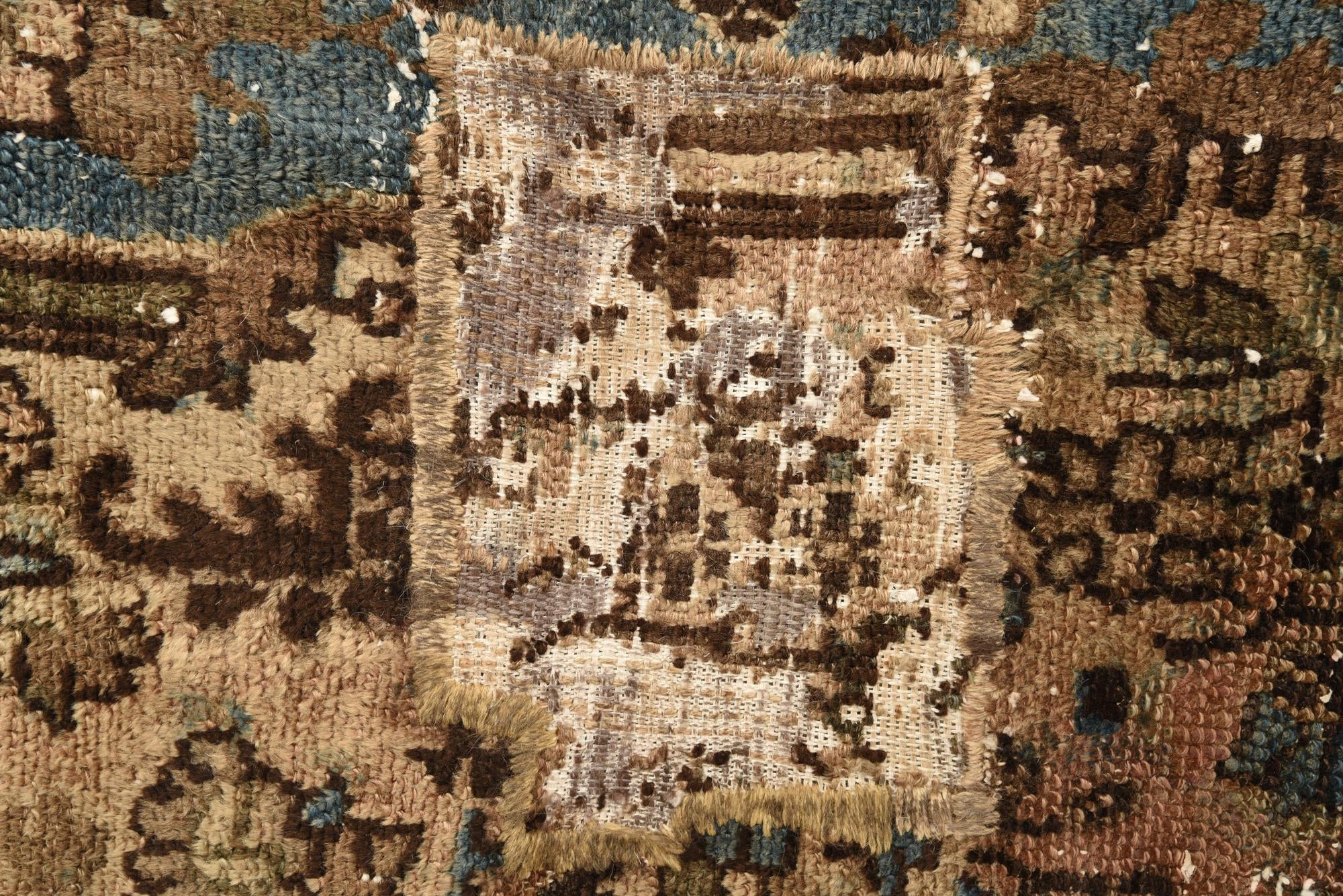 6' 8 x 9' 10 Hand Knotted Ultra Vintage Persian Wool Rug