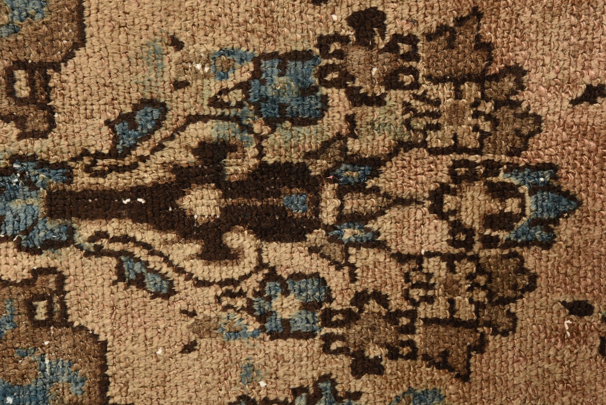6' 8 x 9' 10 Hand Knotted Ultra Vintage Persian Wool Rug