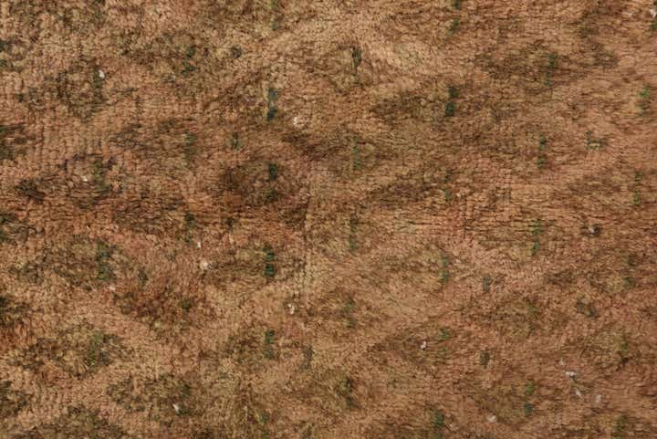 6' 4 x 10' 3 Hand Knotted Ultra Vintage Persian Wool Rug