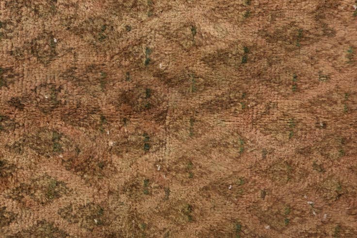 Detail image of 6' 4 x 10' 3 Hand Knotted Ultra Vintage Persian Wool Rug