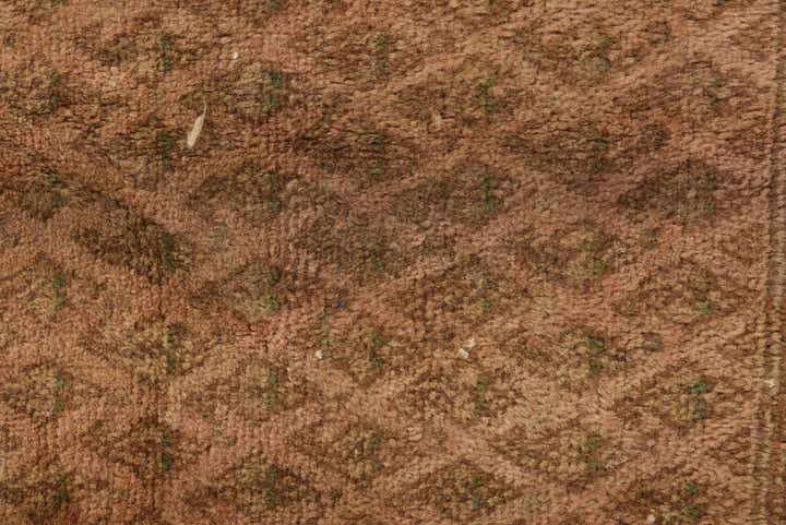 6' 4 x 10' 3 Hand Knotted Ultra Vintage Persian Wool Rug