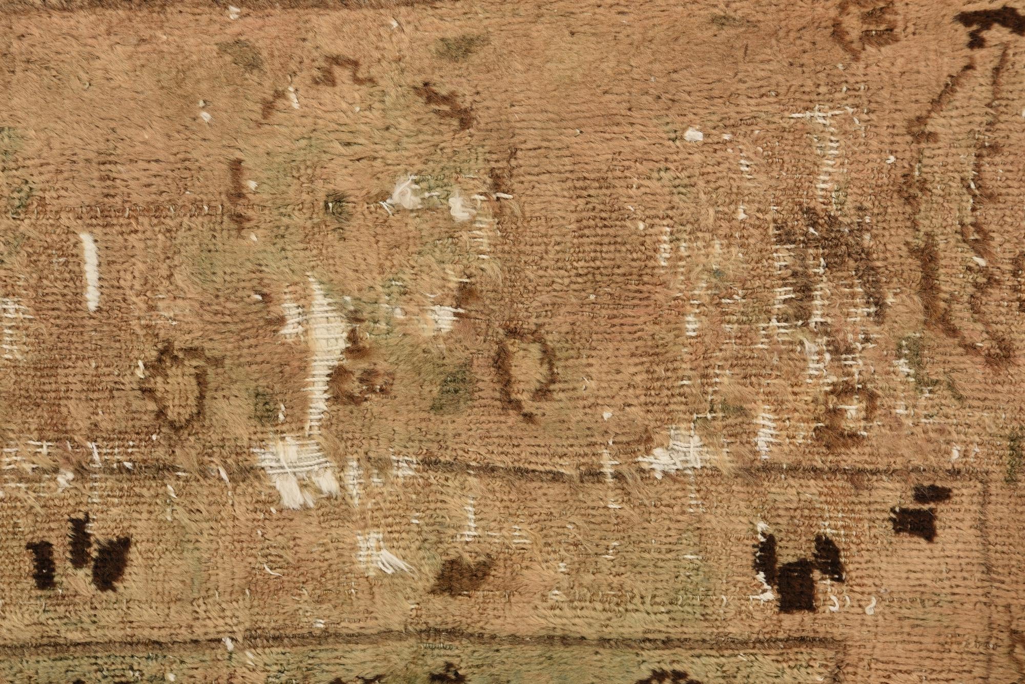 6' x 8' 10 Hand Knotted Ultra Vintage Persian Wool Rug