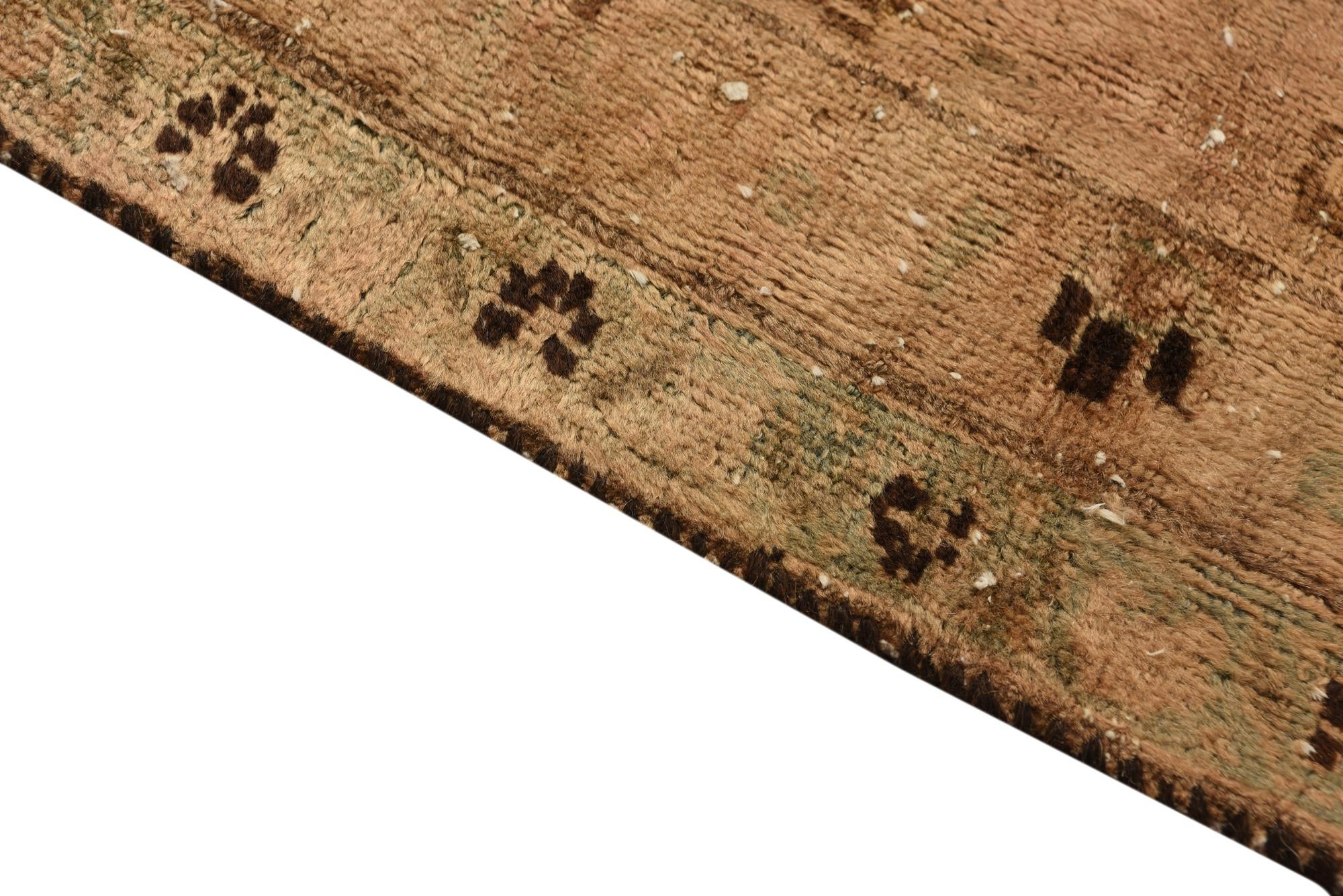 6' x 8' 10 Hand Knotted Ultra Vintage Persian Wool Rug