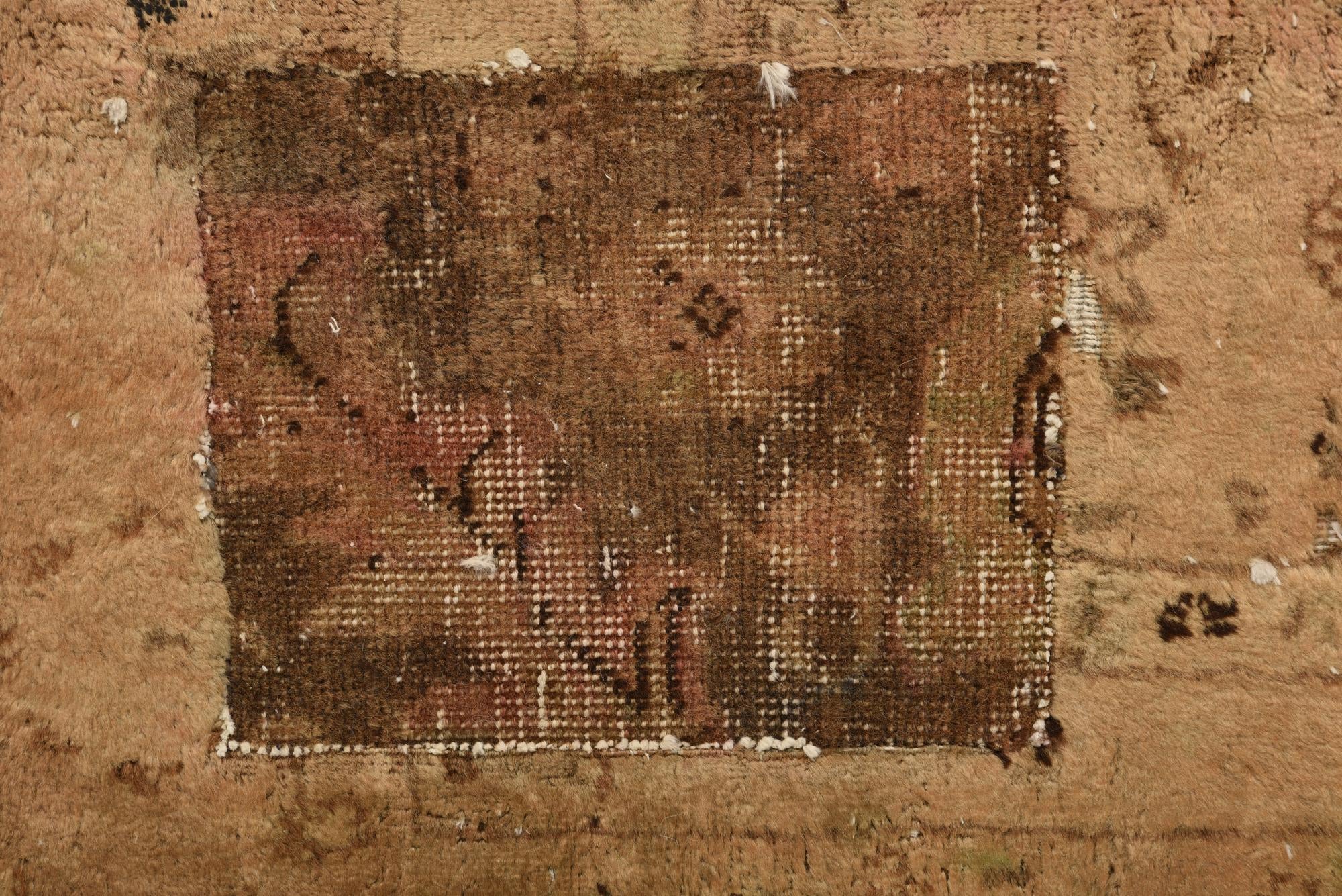 6' x 8' 10 Hand Knotted Ultra Vintage Persian Wool Rug