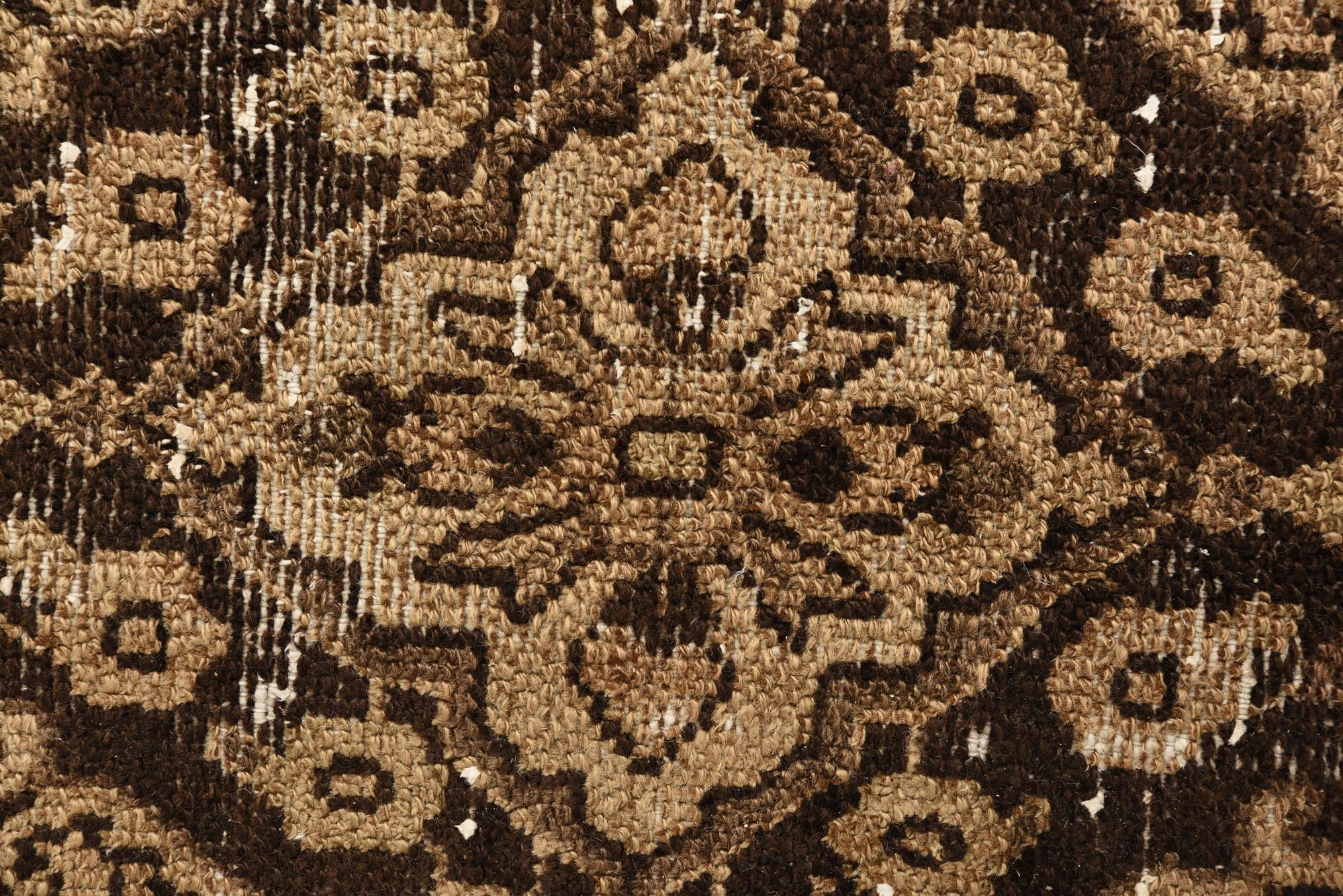 6' 5 x 9' 10 Hand Knotted Ultra Vintage Persian Wool Rug