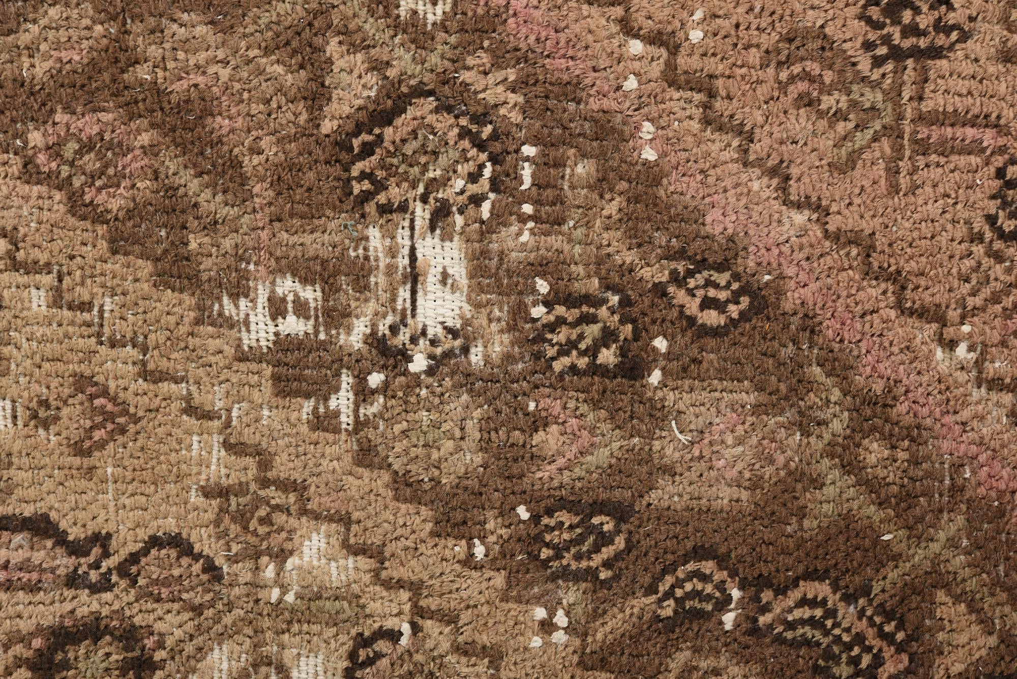 6' 6 x 9' 9 Hand Knotted Ultra Vintage Persian Wool Rug