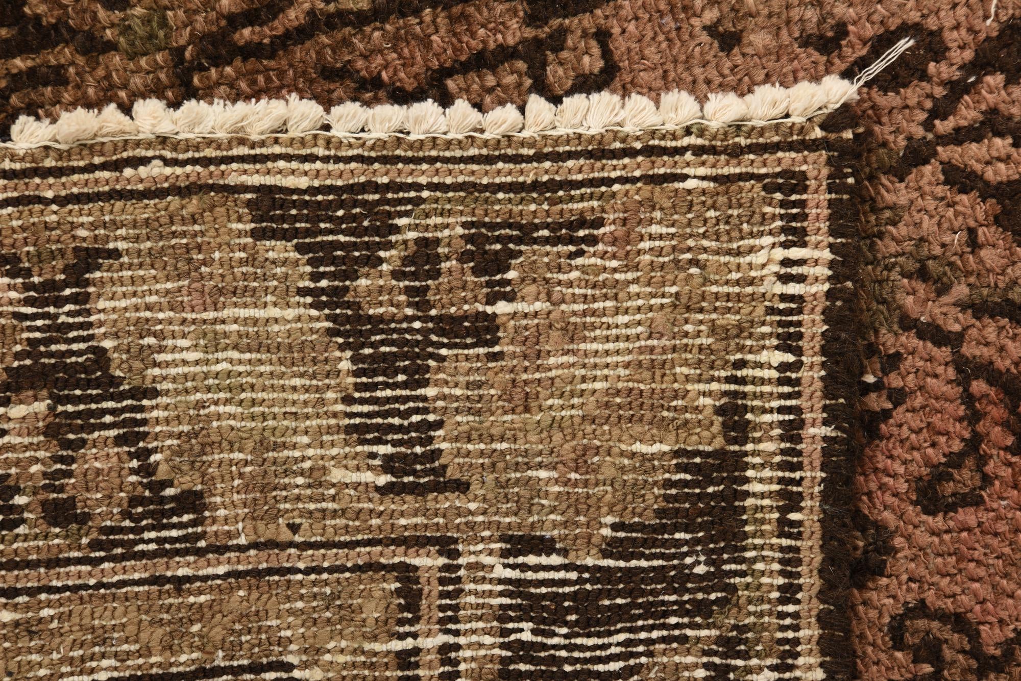 180cm x 280cm Hand Knotted Ultra Vintage Persian Wool Rug