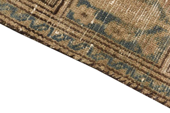 5' 6 x 8' 4 Hand Knotted Ultra Vintage Persian Wool Rug