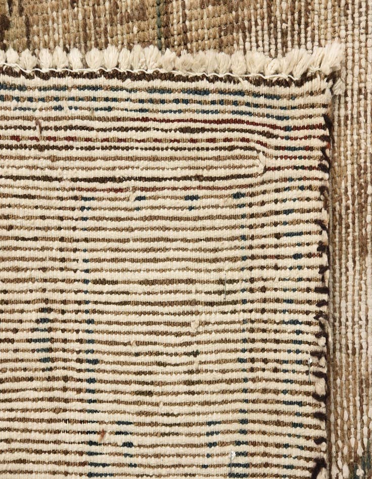 Detail image of 5' 6 x 8' 4  Hand Knotted Ultra Vintage Persian Wool Rug