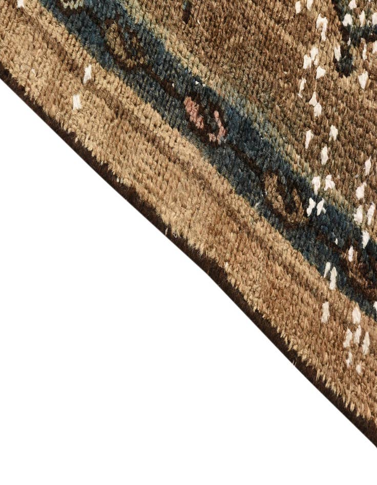 Detail image of 7' x 10' 4  Hand Knotted Ultra Vintage Persian Wool Rug