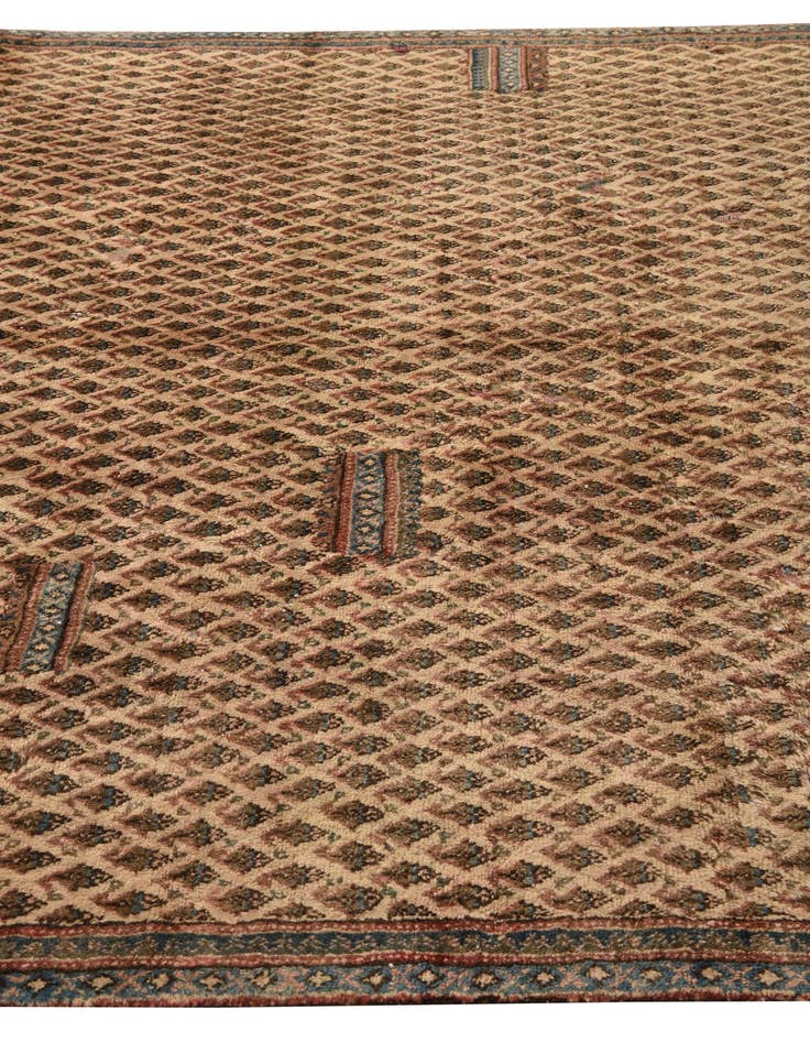 Detail image of 7' x 8' 10  Hand Knotted Ultra Vintage Persian Wool Rug