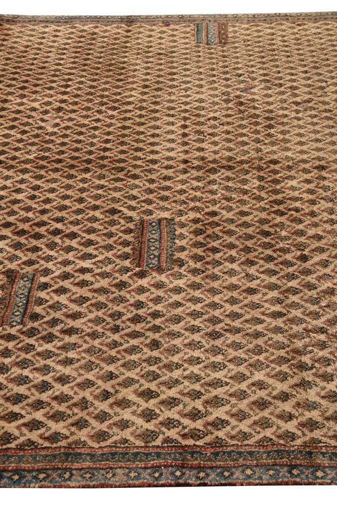7' x 8' 10 Hand Knotted Ultra Vintage Persian Wool Rug