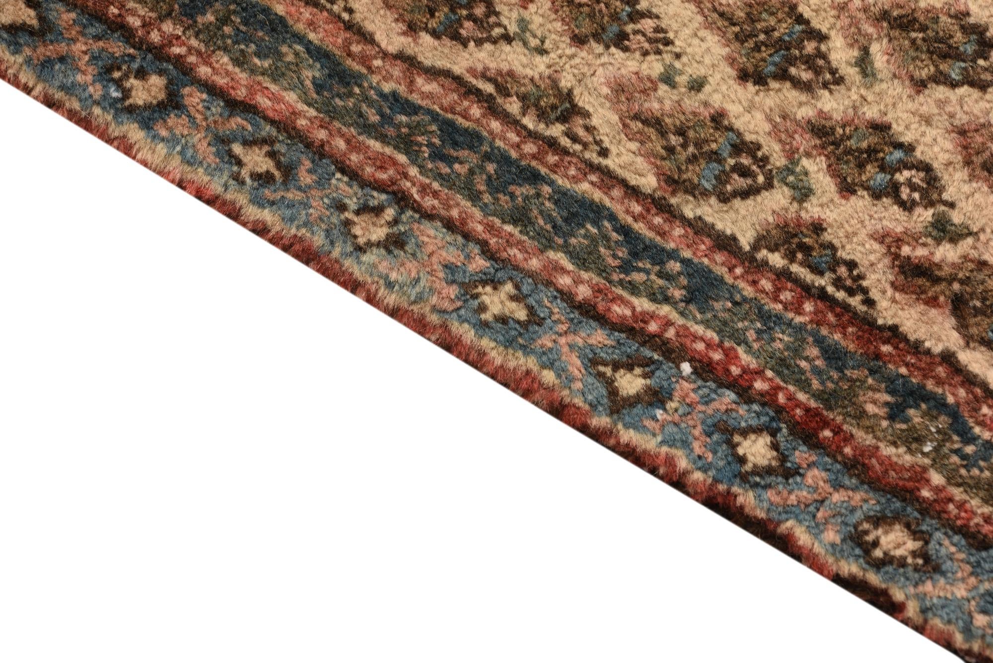 7' x 8' 10 Hand Knotted Ultra Vintage Persian Wool Rug