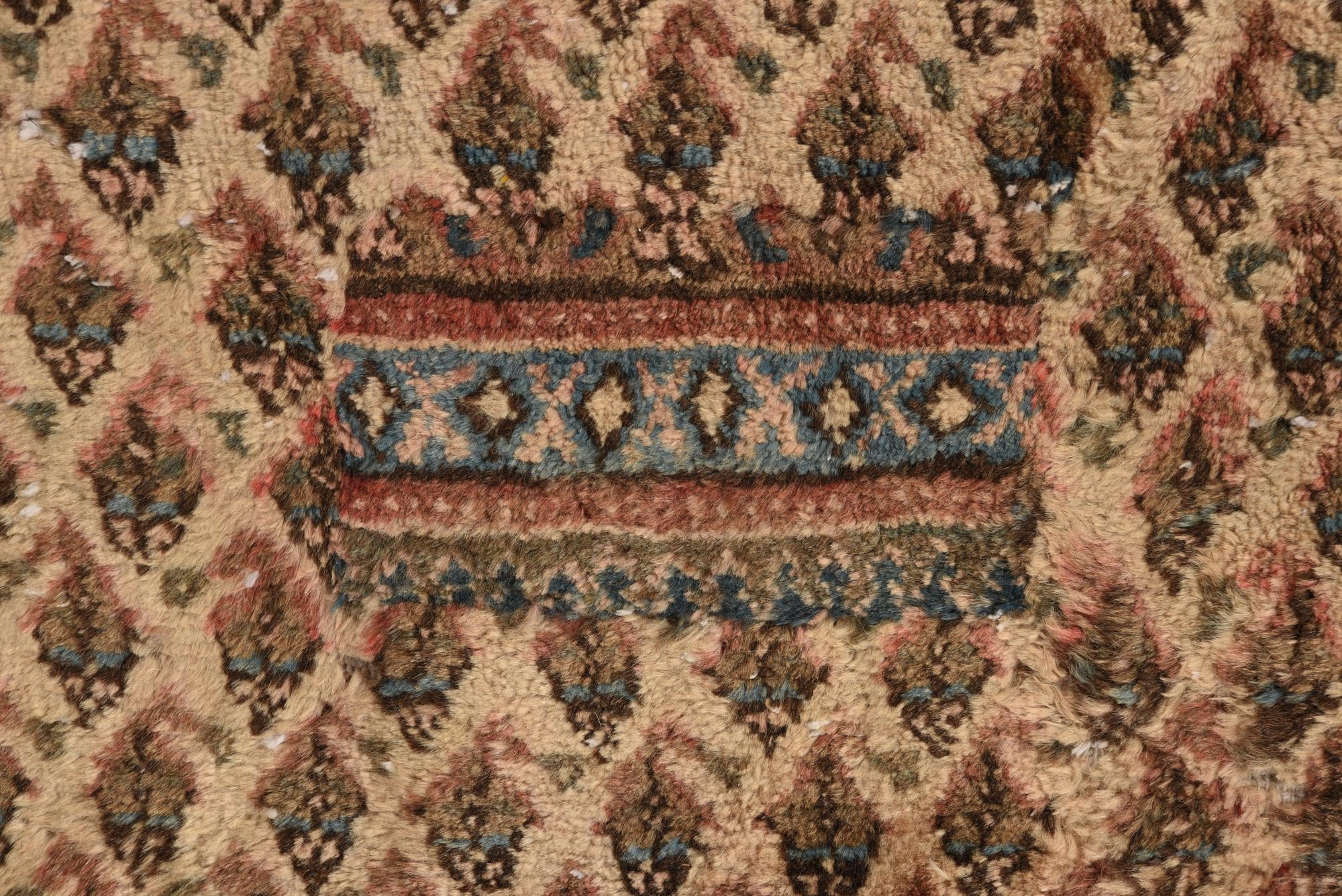 7' x 8' 10 Hand Knotted Ultra Vintage Persian Wool Rug