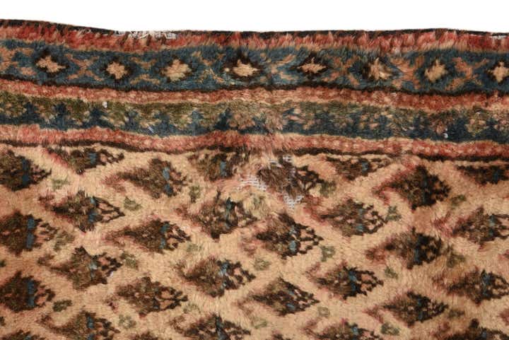 7' x 8' 10 Hand Knotted Ultra Vintage Persian Wool Rug