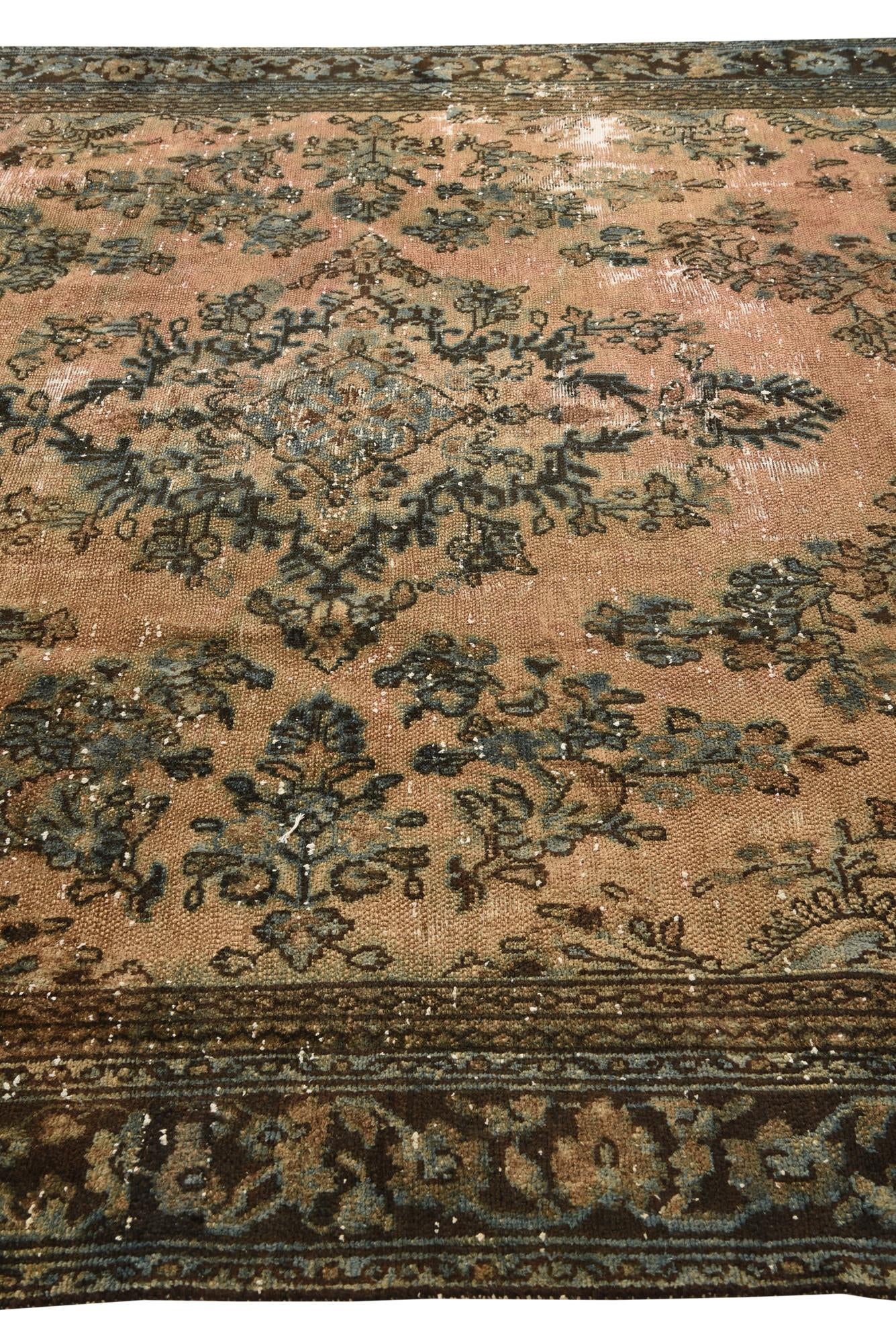 8' 1 x 11' 3 Hand Knotted Ultra Vintage Persian Wool Rug