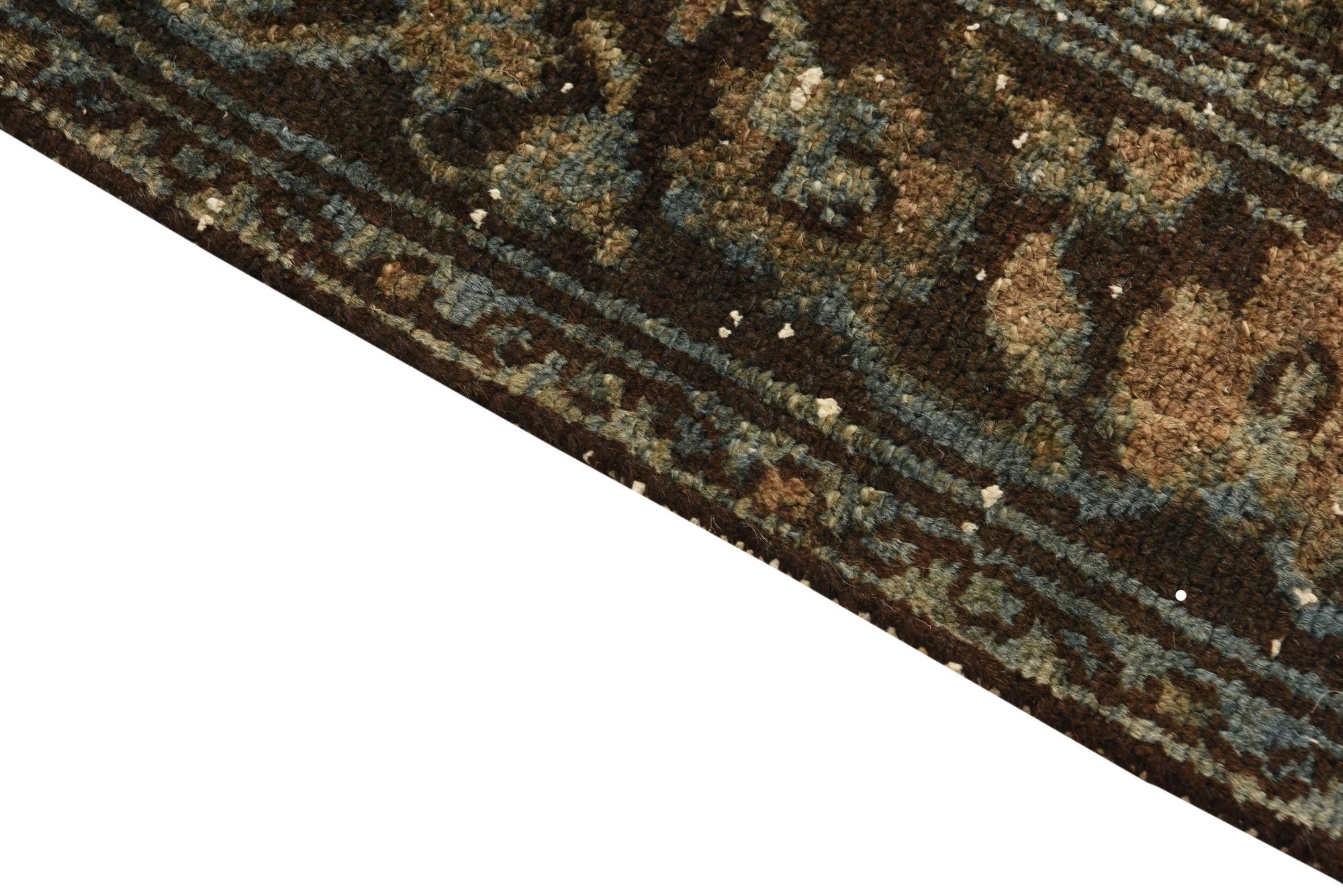 8' 1 x 11' 3 Hand Knotted Ultra Vintage Persian Wool Rug
