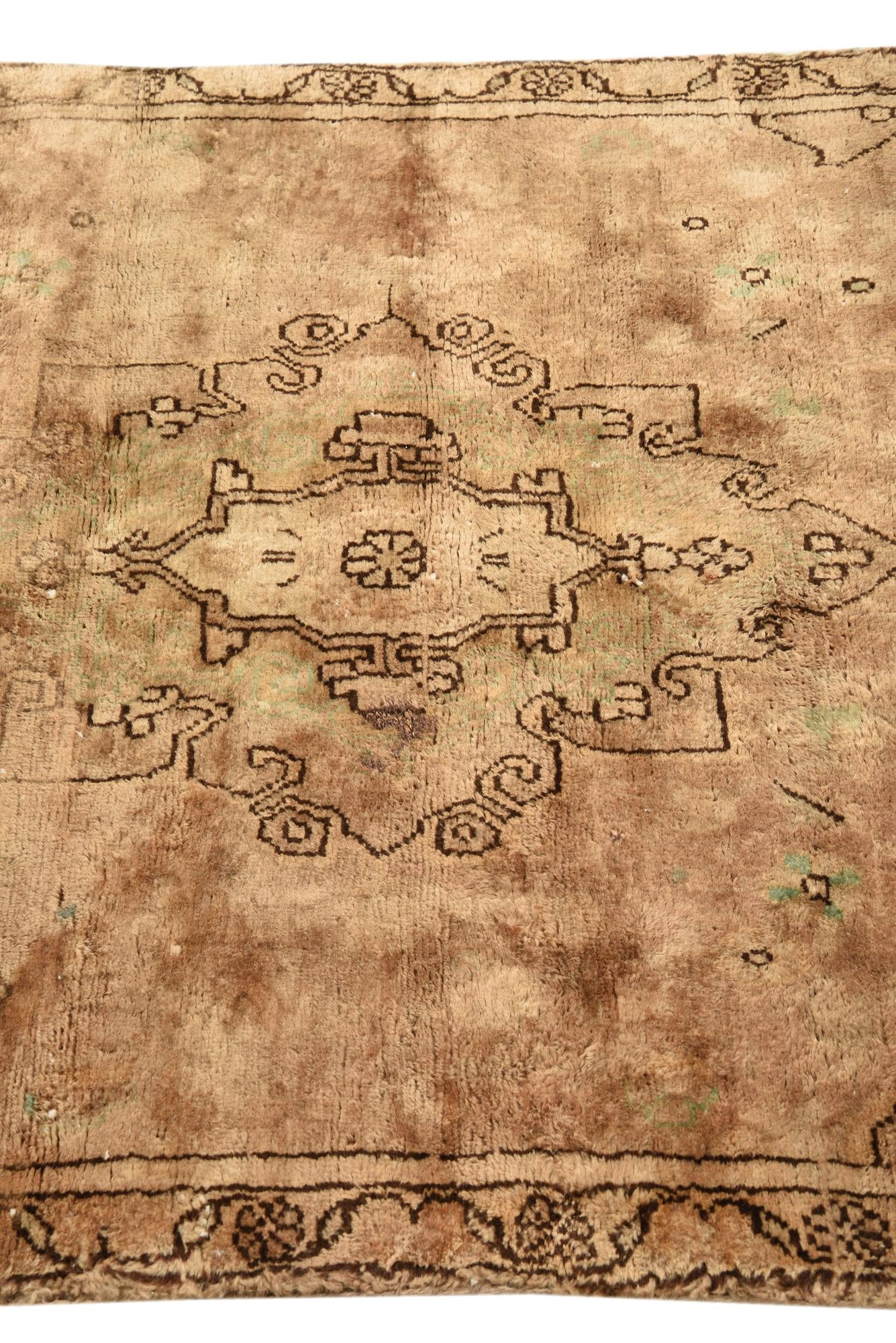 3' 4 x 6' 4 Hand Knotted Ultra Vintage Persian Wool Rug