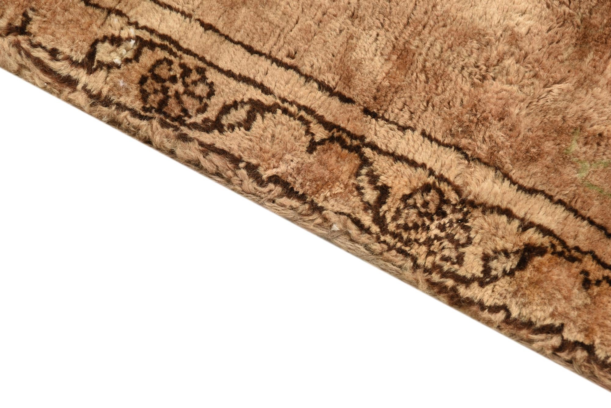 3' 4 x 6' 4 Hand Knotted Ultra Vintage Persian Wool Rug