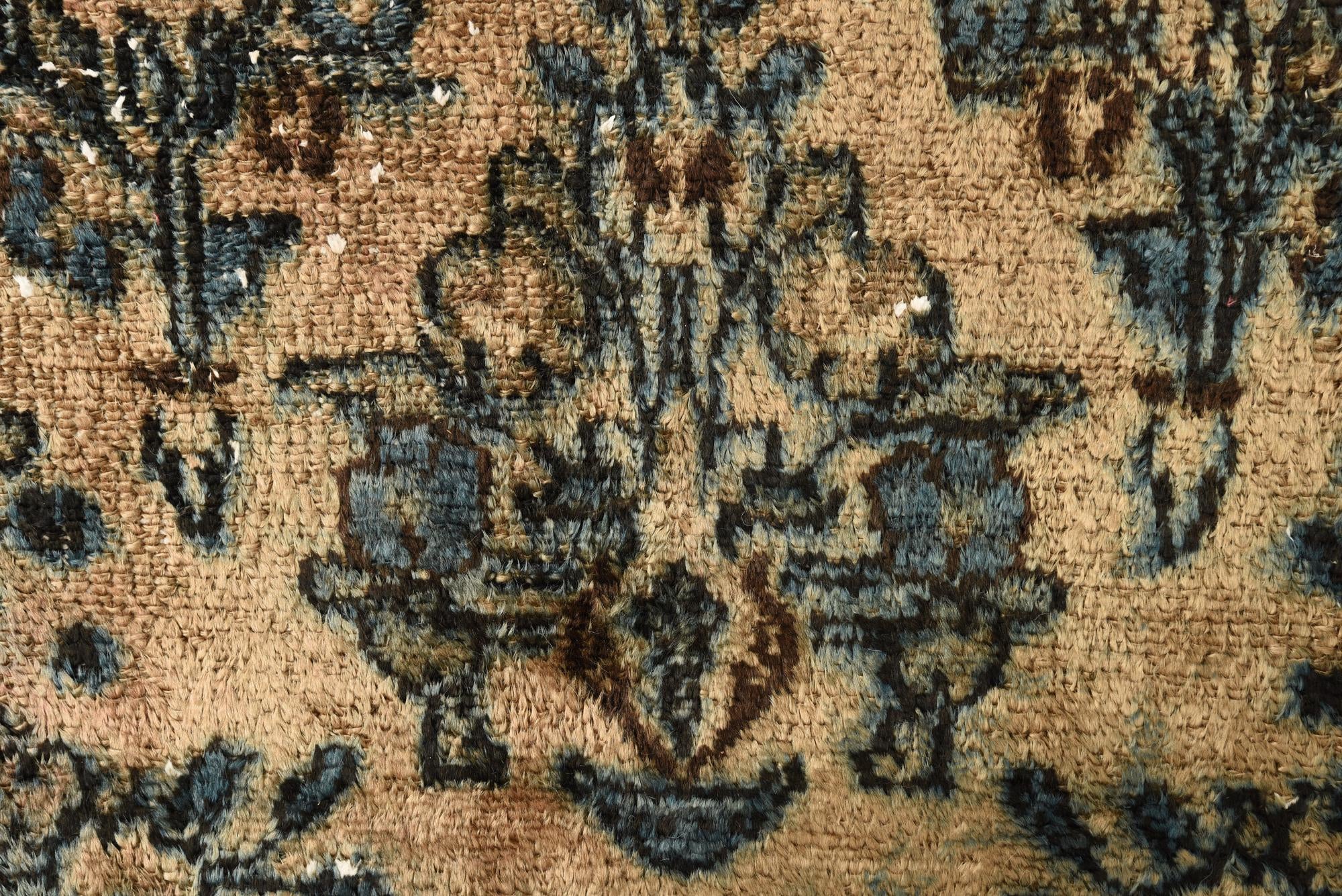 6' 1 x 9' Hand Knotted Ultra Vintage Persian Wool Rug