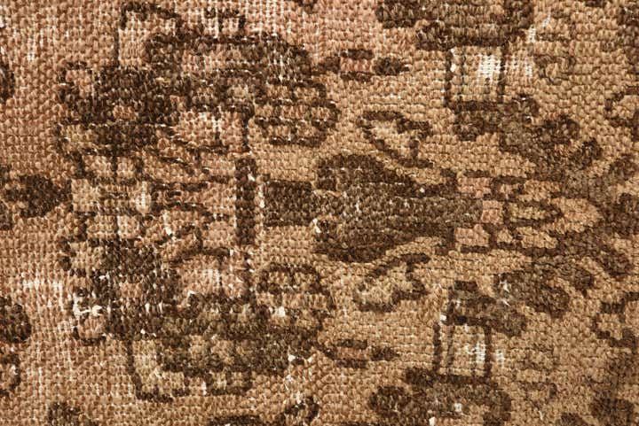 4' 8 x 8' 6 Hand Knotted Ultra Vintage Persian Wool Rug