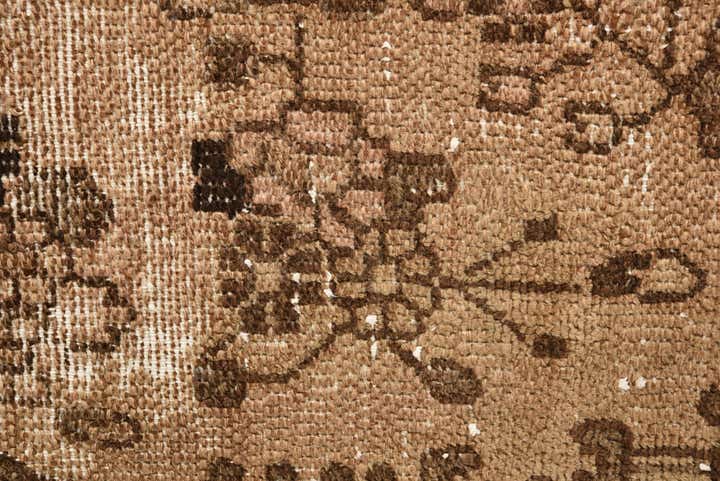 4' 8 x 8' 6 Hand Knotted Ultra Vintage Persian Wool Rug