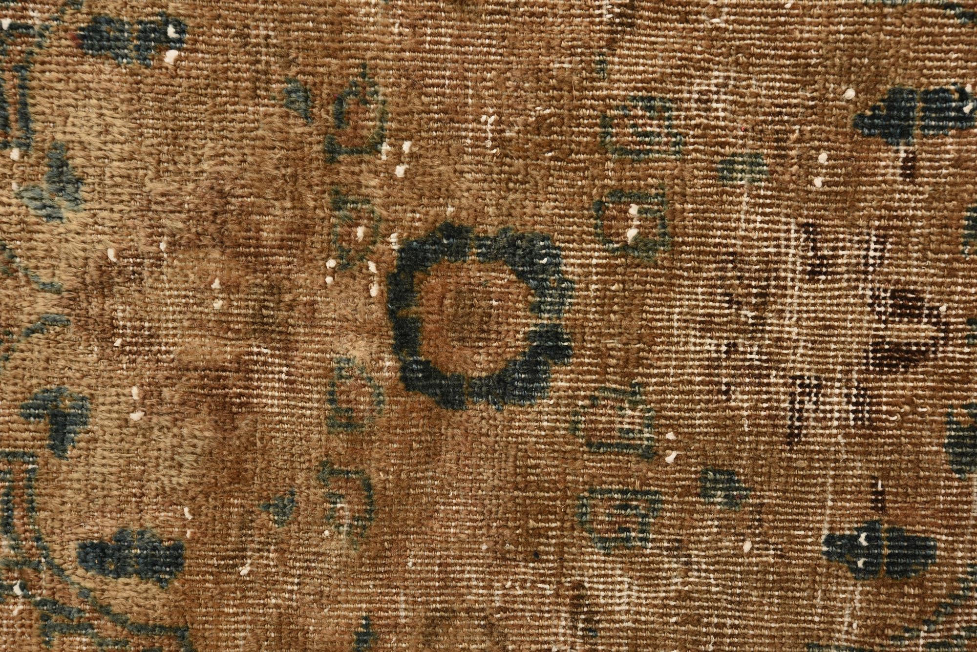 3' 9 x 7' Hand Knotted Ultra Vintage Persian Wool Rug