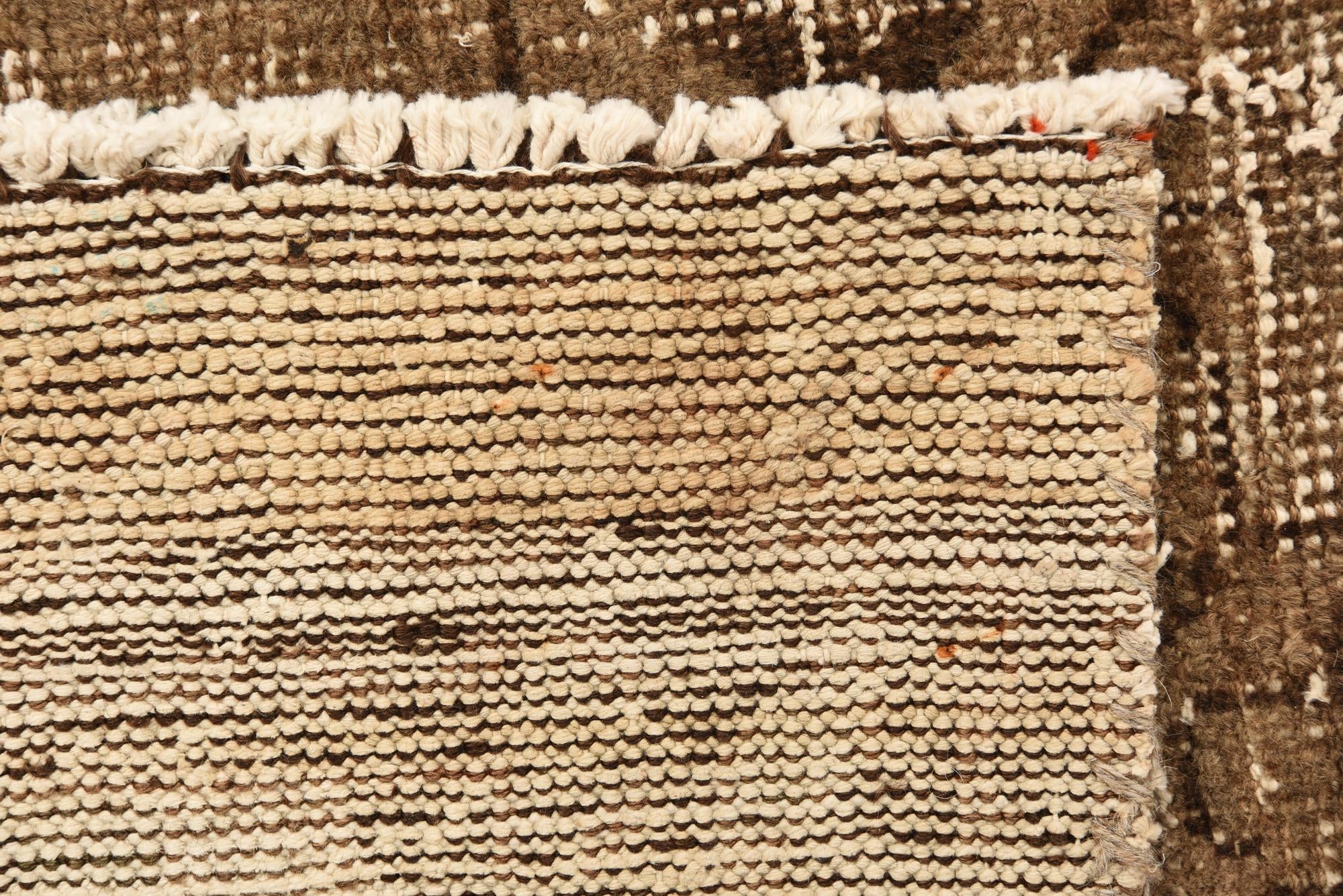3' 10 x 6' 5 Hand Knotted Ultra Vintage Persian Wool Rug