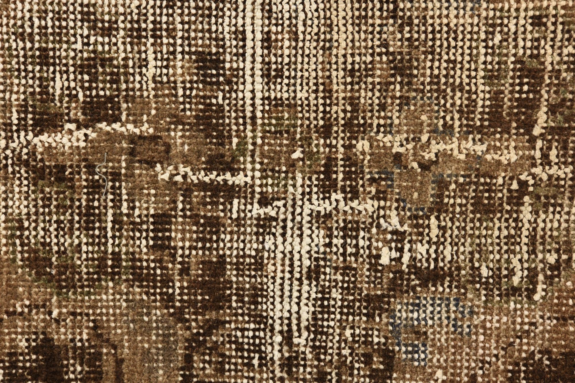 3' 10 x 6' 5 Hand Knotted Ultra Vintage Persian Wool Rug
