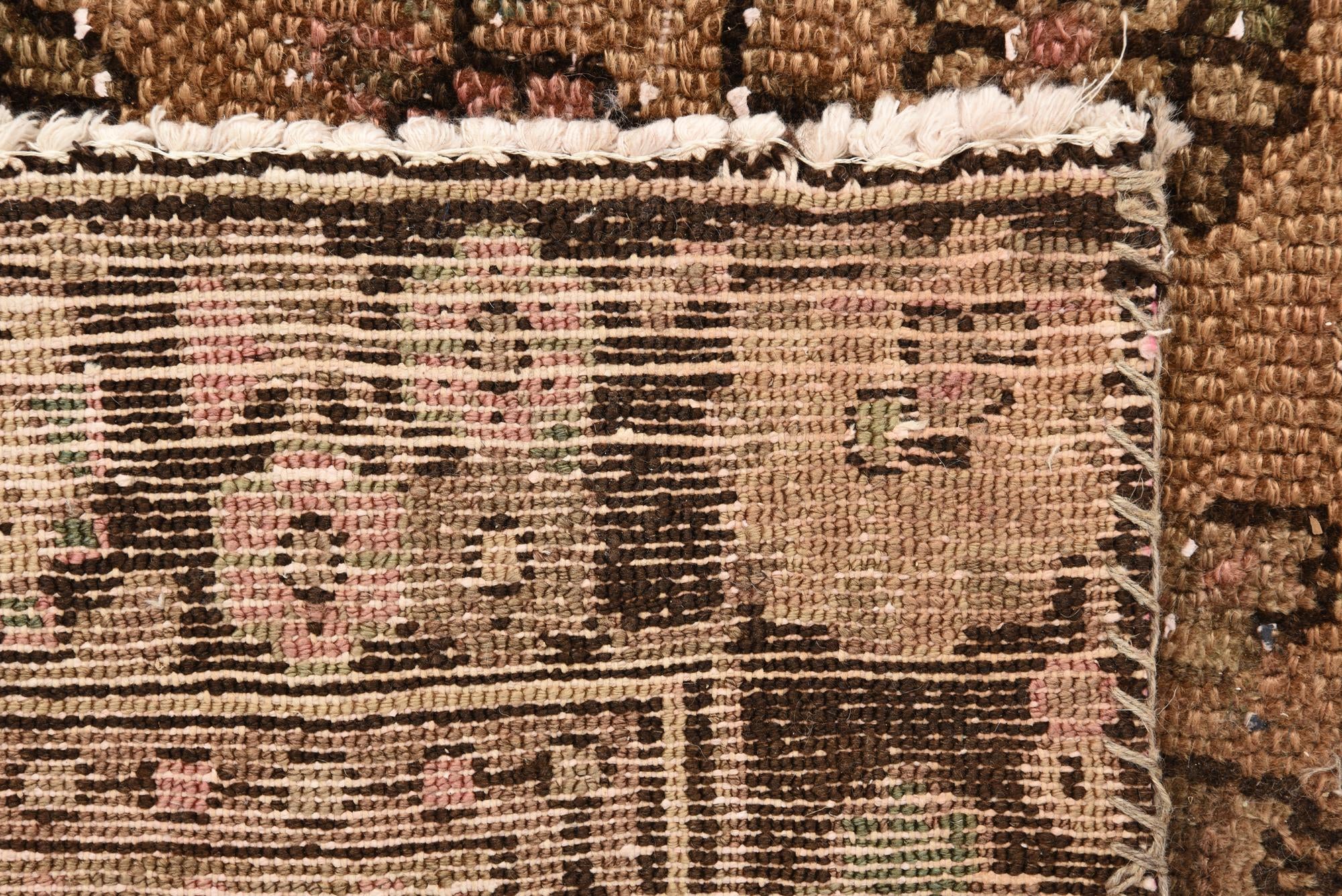 6' 5 x 9' 8 Hand Knotted Ultra Vintage Persian Wool Rug