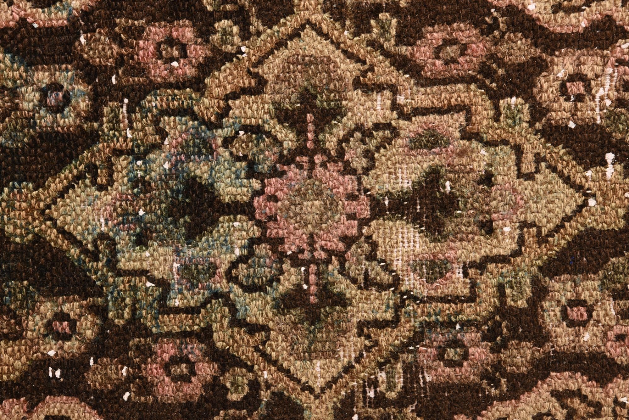 6' 5 x 9' 8 Hand Knotted Ultra Vintage Persian Wool Rug