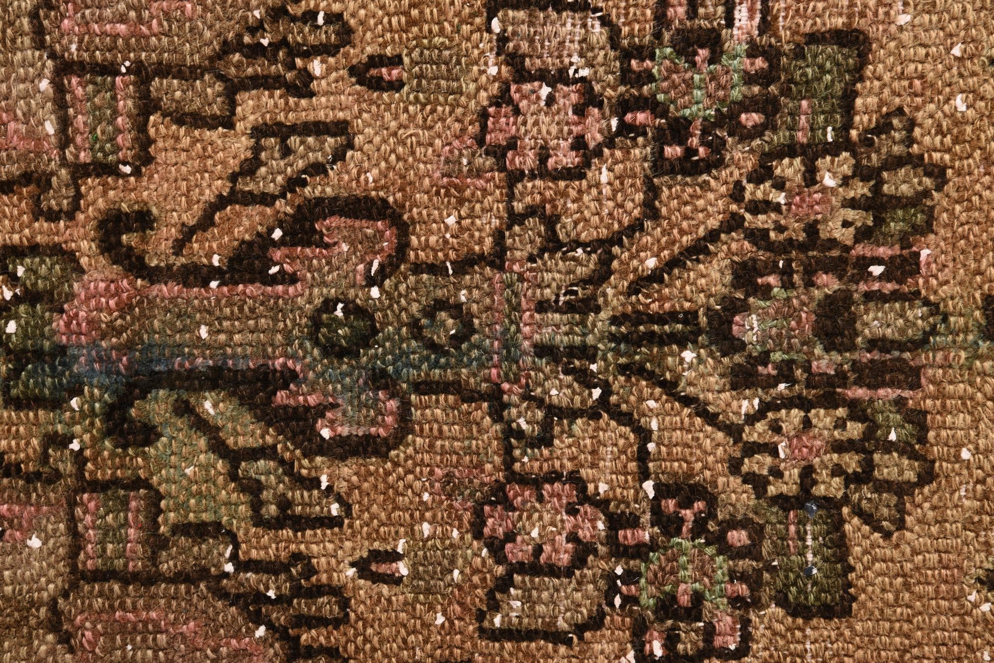 6' 5 x 9' 8 Hand Knotted Ultra Vintage Persian Wool Rug