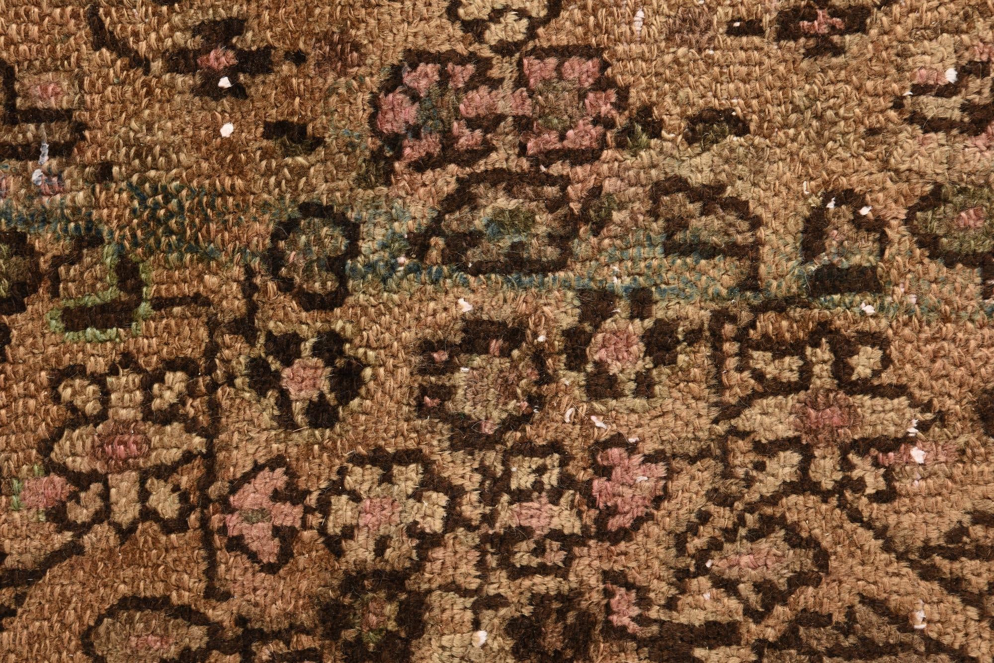 6' 5 x 9' 8 Hand Knotted Ultra Vintage Persian Wool Rug