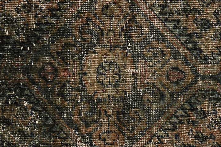 3' 4 x 5' Hand Knotted Ultra Vintage Persian Wool Rug