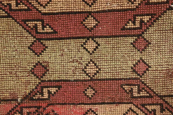 3' 9 x 5' 7 Hand Knotted Ultra Vintage Persian Wool Rug