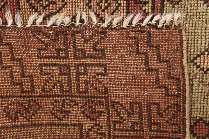 3' 9 x 5' 7 Hand Knotted Ultra Vintage Persian Wool Rug