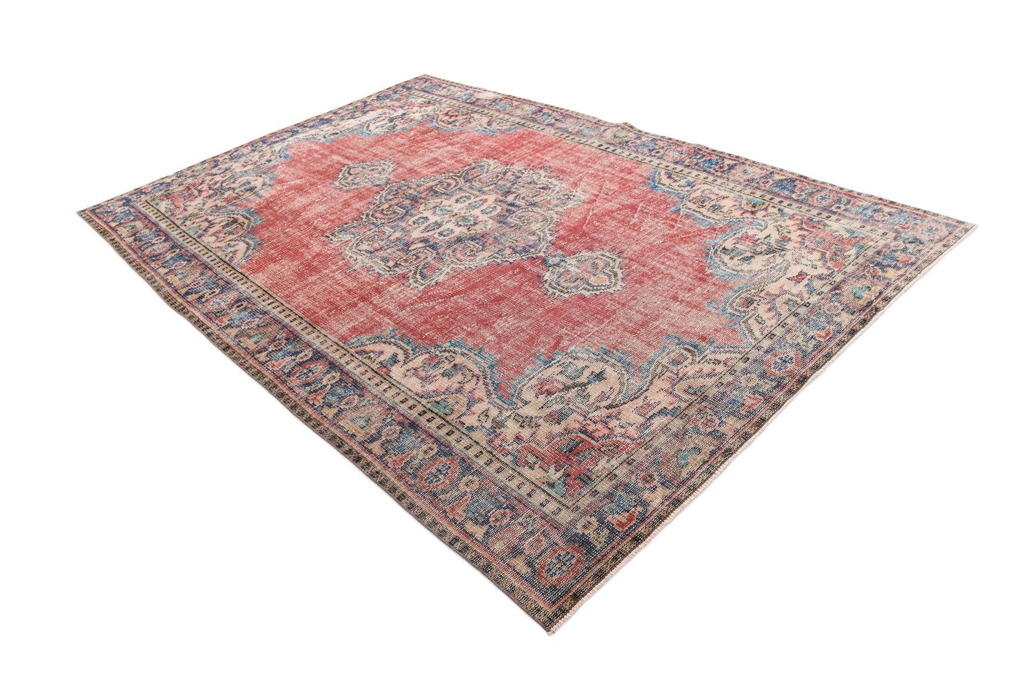 6' 5 x 9' 4 Ultra Vintage Wool Rug