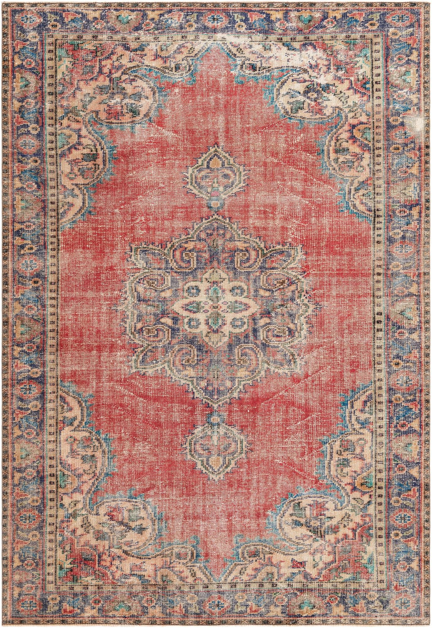 6' 5 x 9' 4 Ultra Vintage Wool Rug