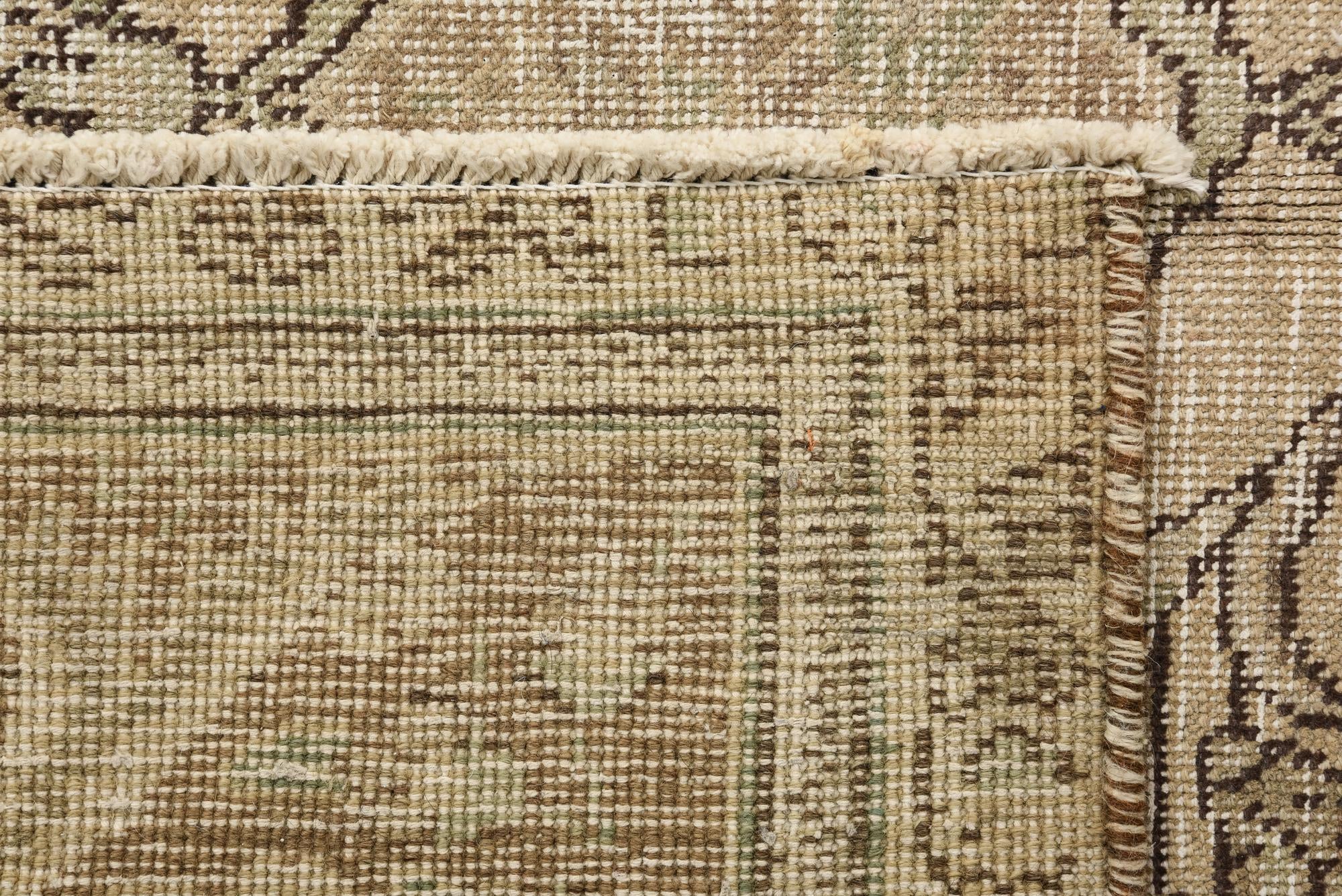 6' 4 x 9' Hand Knotted Ultra Vintage Persian Wool Rug