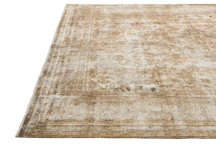 7' 10 x 11' 7 Hand Knotted Ultra Vintage Persian Wool Rug