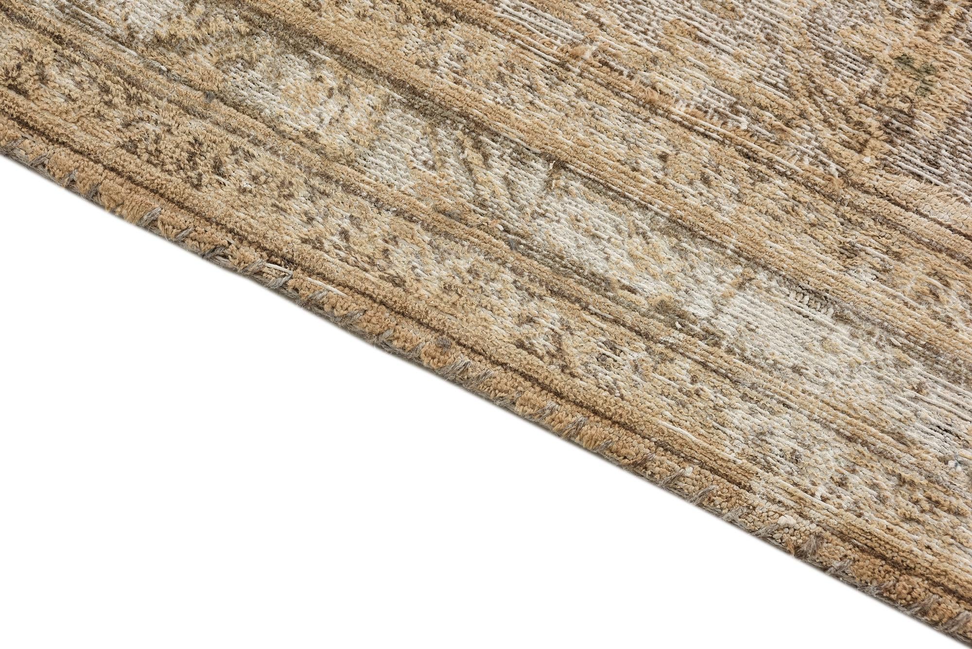 7' 10 x 11' 7 Hand Knotted Ultra Vintage Persian Wool Rug