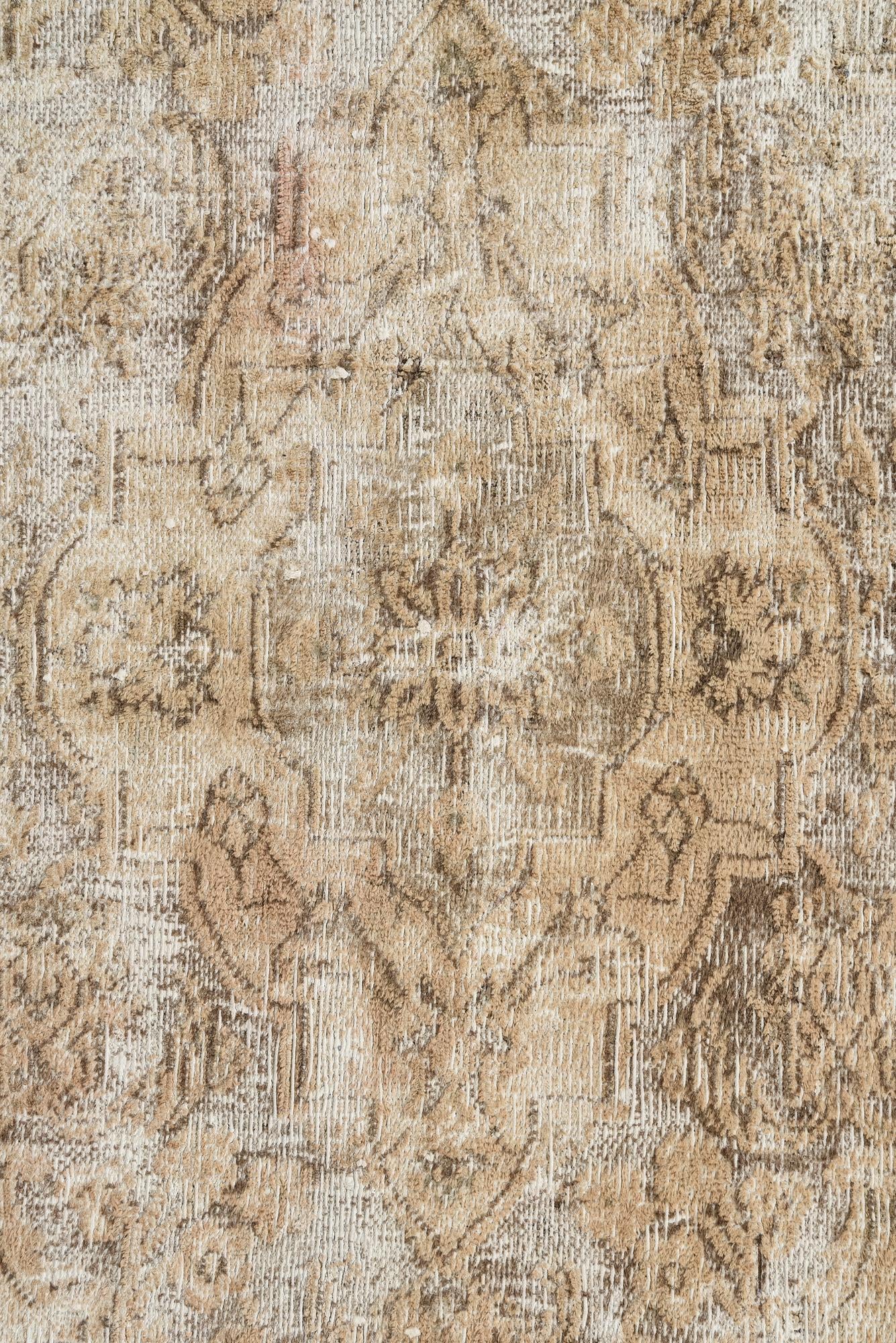 7' 10 x 11' 7 Hand Knotted Ultra Vintage Persian Wool Rug