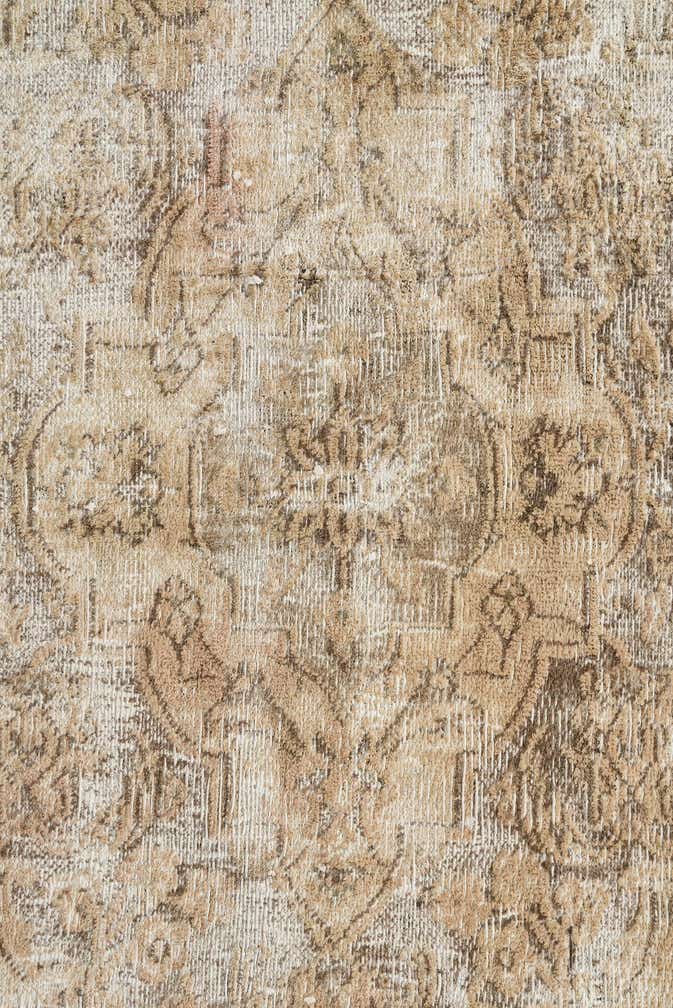 7' 10 x 11' 7 Hand Knotted Ultra Vintage Persian Wool Rug