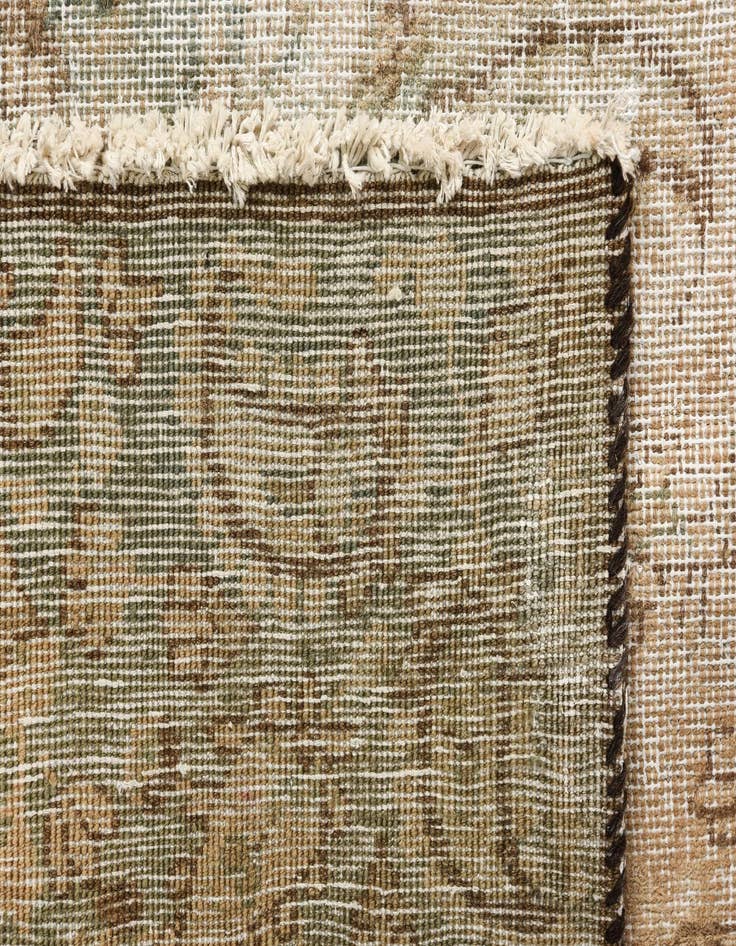 Detail image of 9' x 12' 9  Hand Knotted Ultra Vintage Persian Wool Rug