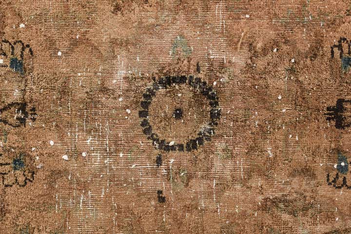 7' 5 x 10' 4 Hand Knotted Ultra Vintage Persian Wool Rug