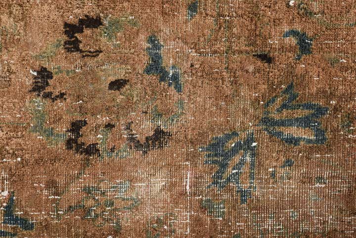 7' 5 x 10' 4 Hand Knotted Ultra Vintage Persian Wool Rug